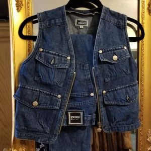 VERSACE 2 PIECE PANTS AND VEST.